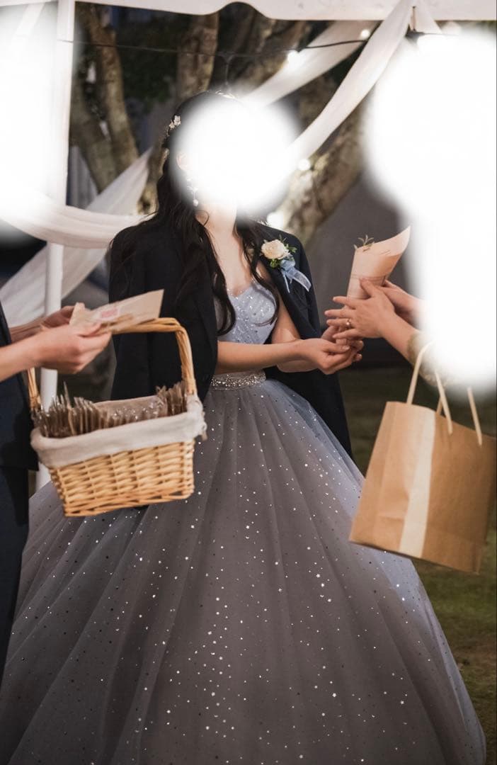 YNS SL19346 シンデレラドレス　カラードレス