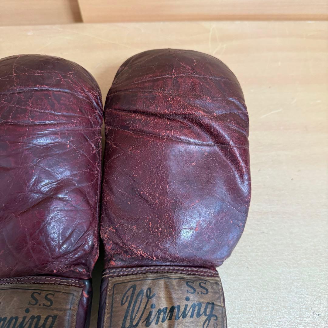 Winning ウイニング ビンテージ ボクシング グローブ 6oz パンチ