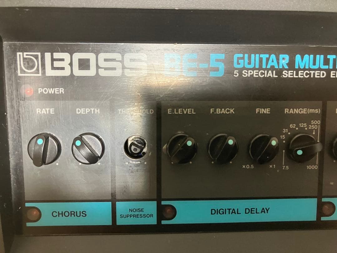 【送料込】BOSS BE-5 ギター用マルチエフェクター　電源アダプタ付