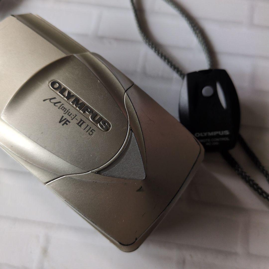 OLYMPUS μ[mju:]-II 115 VF 　フィルムカメラ　ジャンク