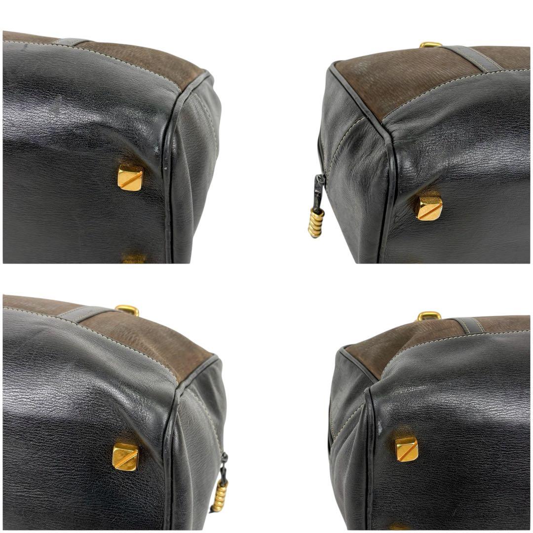 ロエベ LOEWE ミニボストンバッグ　ハンドバッグ　ベラスケス　ブラック