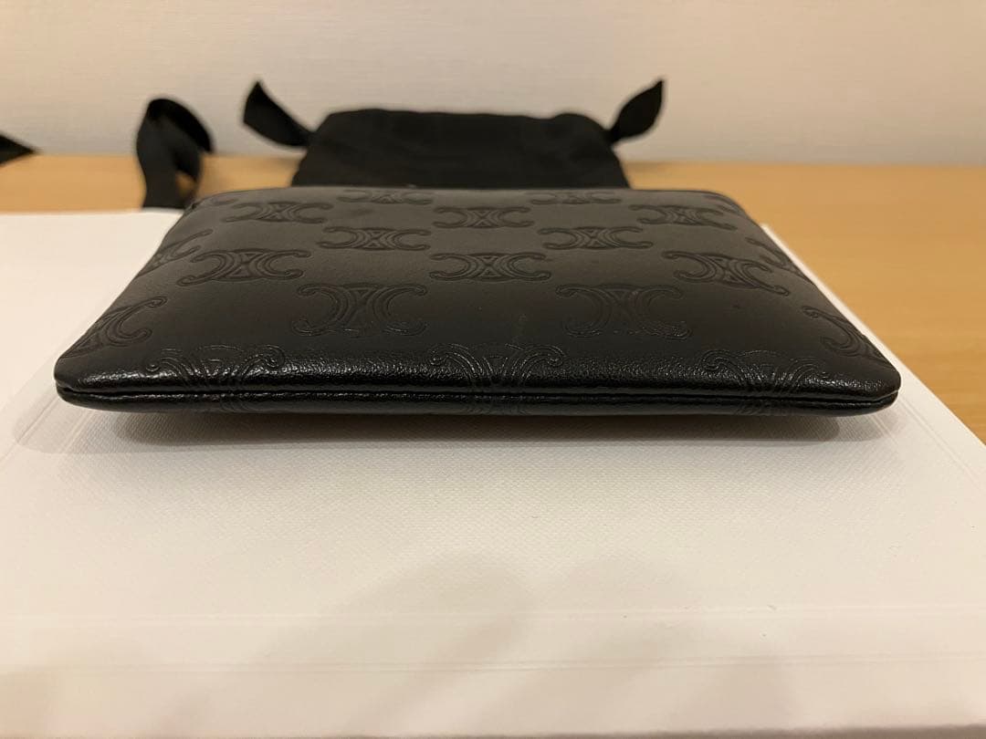 【正規品】値下げ　CELINE ブラックレザー ケース
