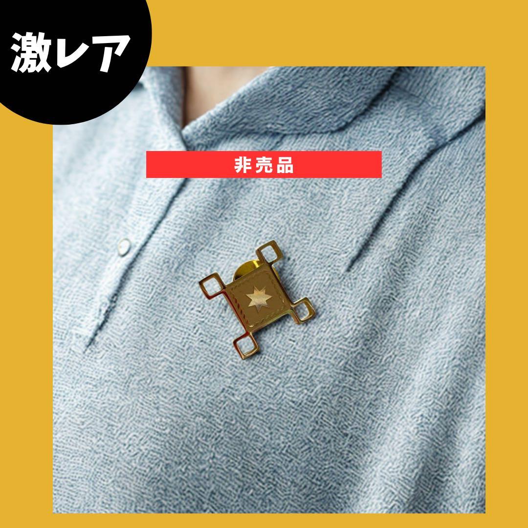 【非売品・大阪万博】ヨルダン館VIPゴールドピンバッジ 値下げ中 ！