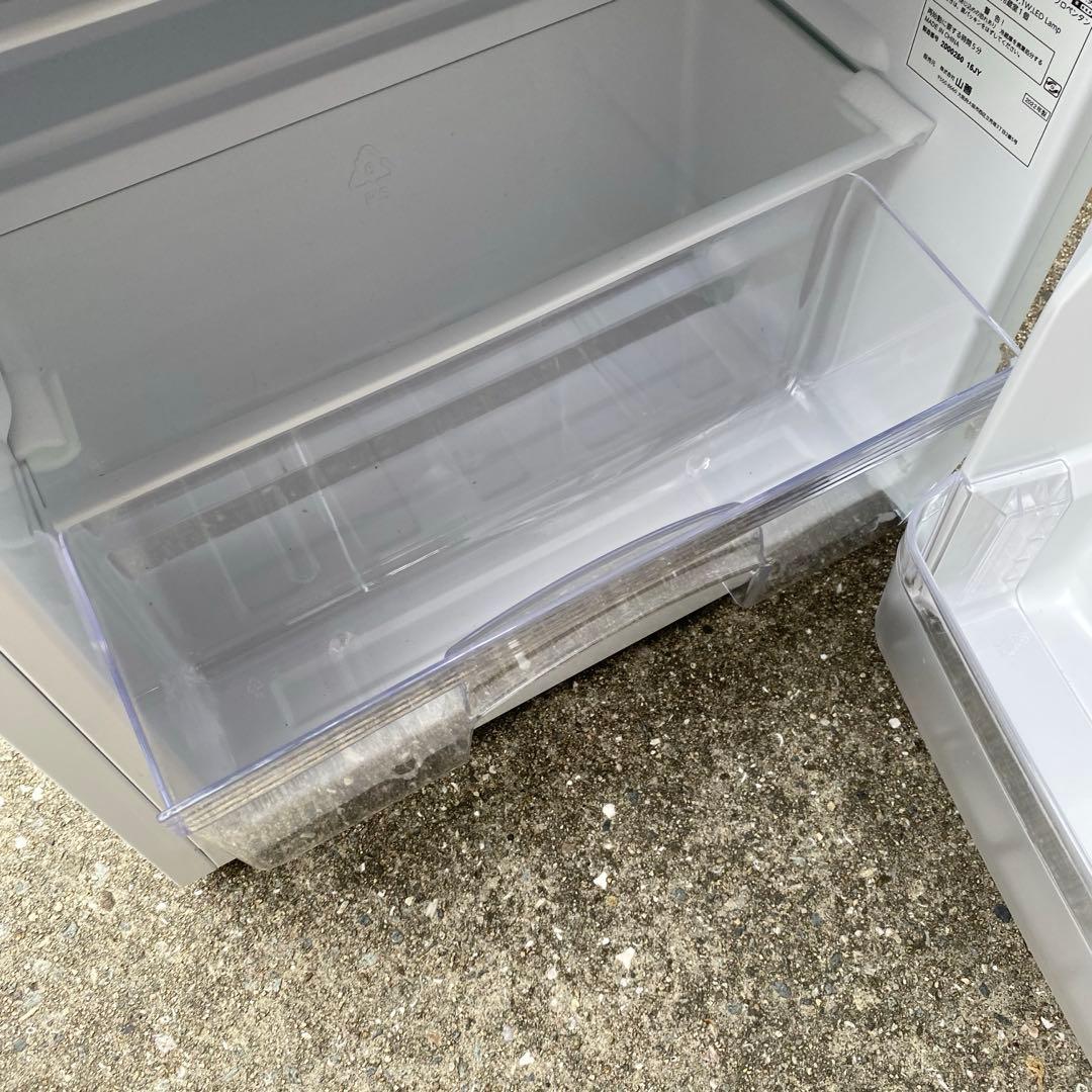 YAMAZEN 冷凍冷蔵庫 YFR-D91 22年製 へこみあり 動作確認済み