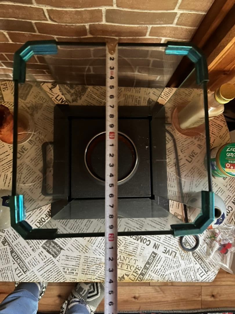 バイオエタノールストーブ約30cm x 30cm x 40cm