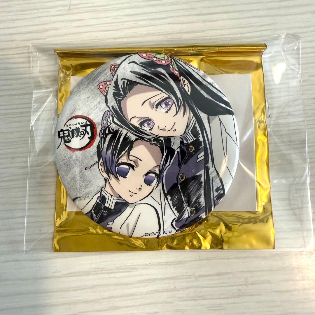 鬼滅の刃　幕間画　缶バッジ　胡蝶しのぶ 胡蝶カナエ　アイキャッチ