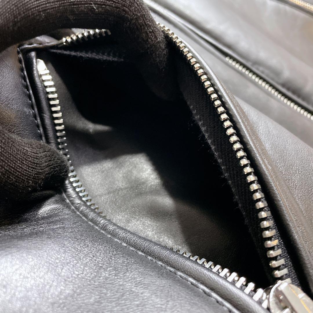 極美品✨DIESEL ボンバージャケット ラムスキン シングル MA-1 S