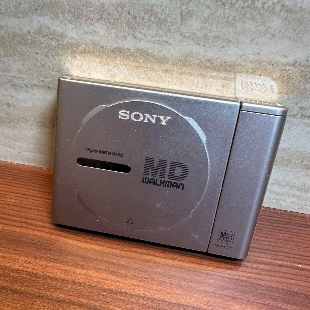 SONY MZ-E25 MDプレーヤー 美品 0358