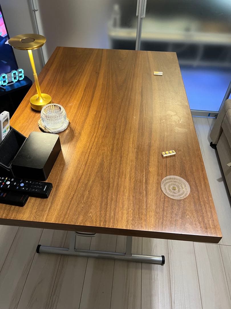 ウォールナット ダイニングテーブル 大きめ