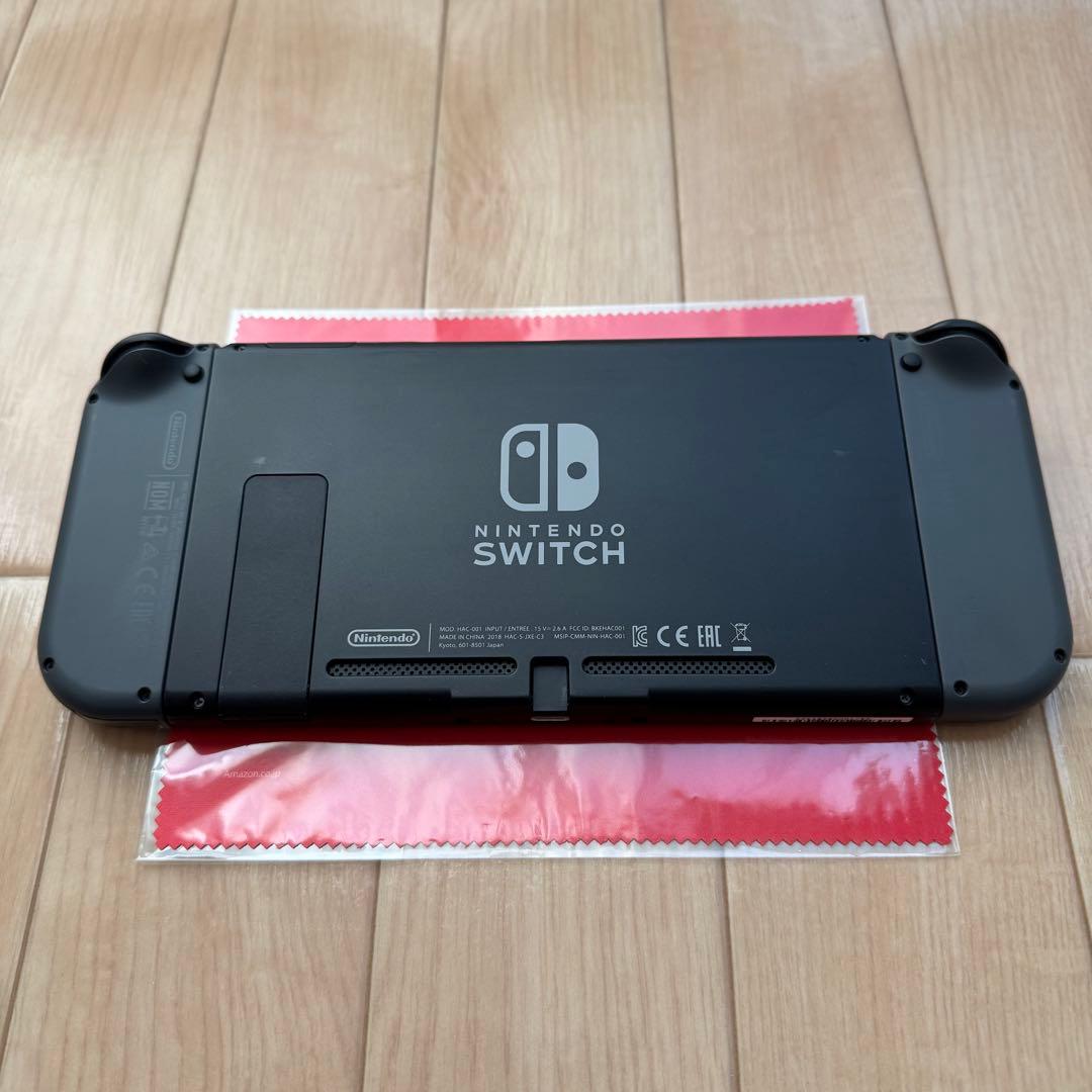 【美品】Nintendo Switch 本体 グレー（バッテリー強化モデル）