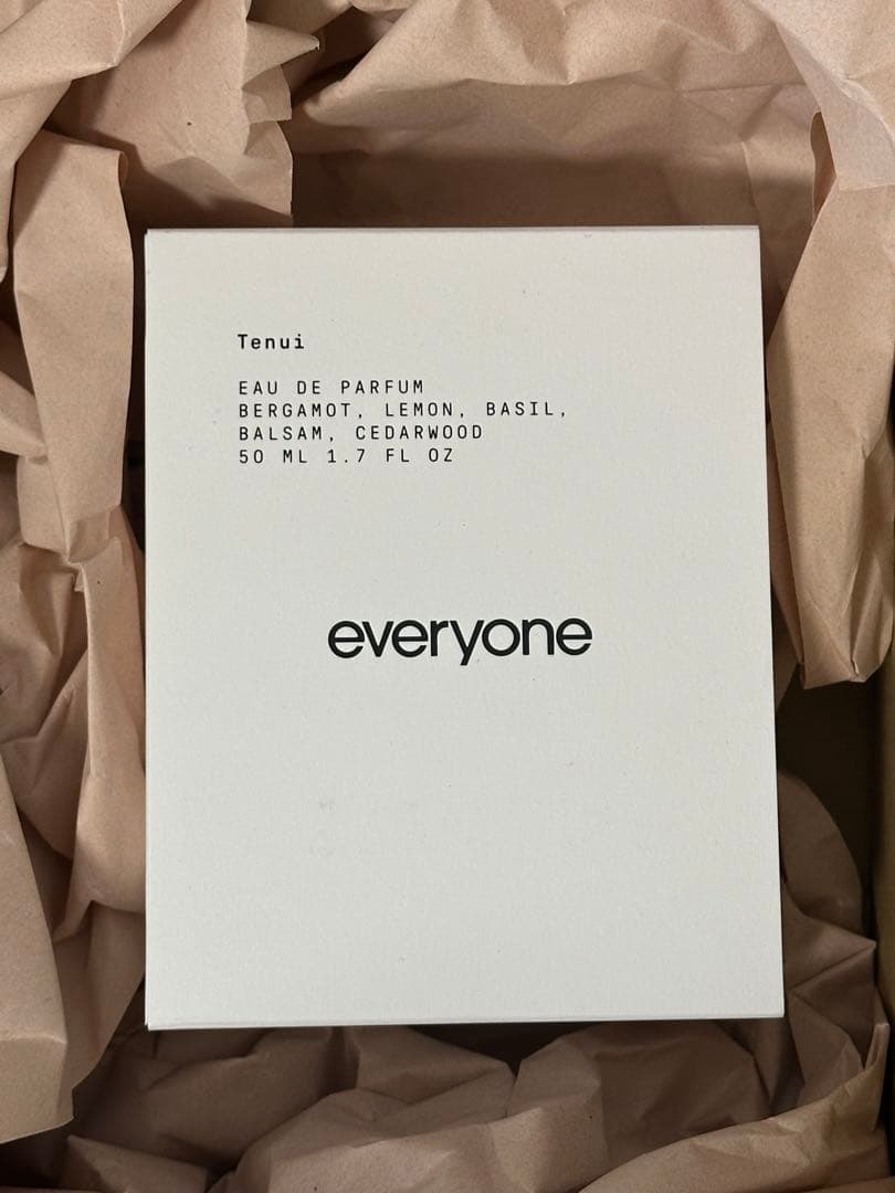 everyone Tenui Eau de Parfum 50ml ほぼ未使用