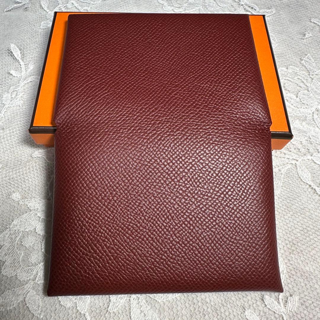 ❣️近年W刻印❣️エルメス　ガルヴィデゥオ　エプソン　ダークブラウン