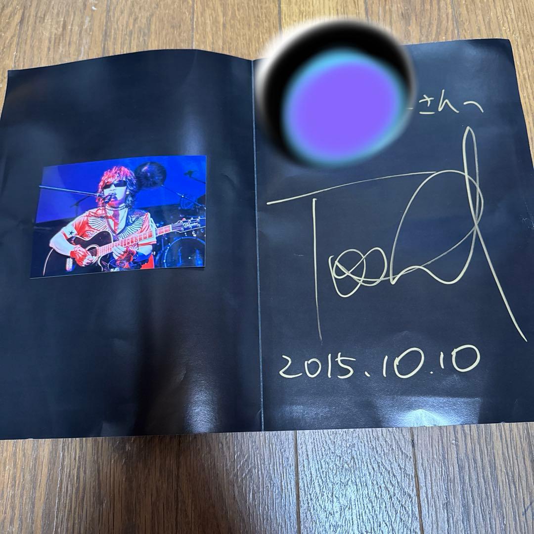 toshl サイン 魔夏の夜 写真