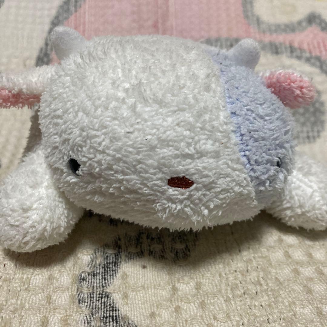 フリッカまつもと　ぬくまろシリーズ　ウシ　ぬいぐるみ　中古品