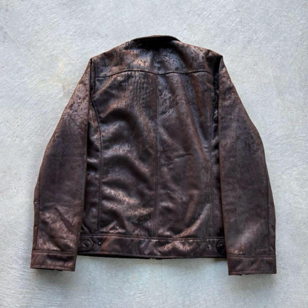 ジャケット・アウター 00s archive coating gimmick jacket mode