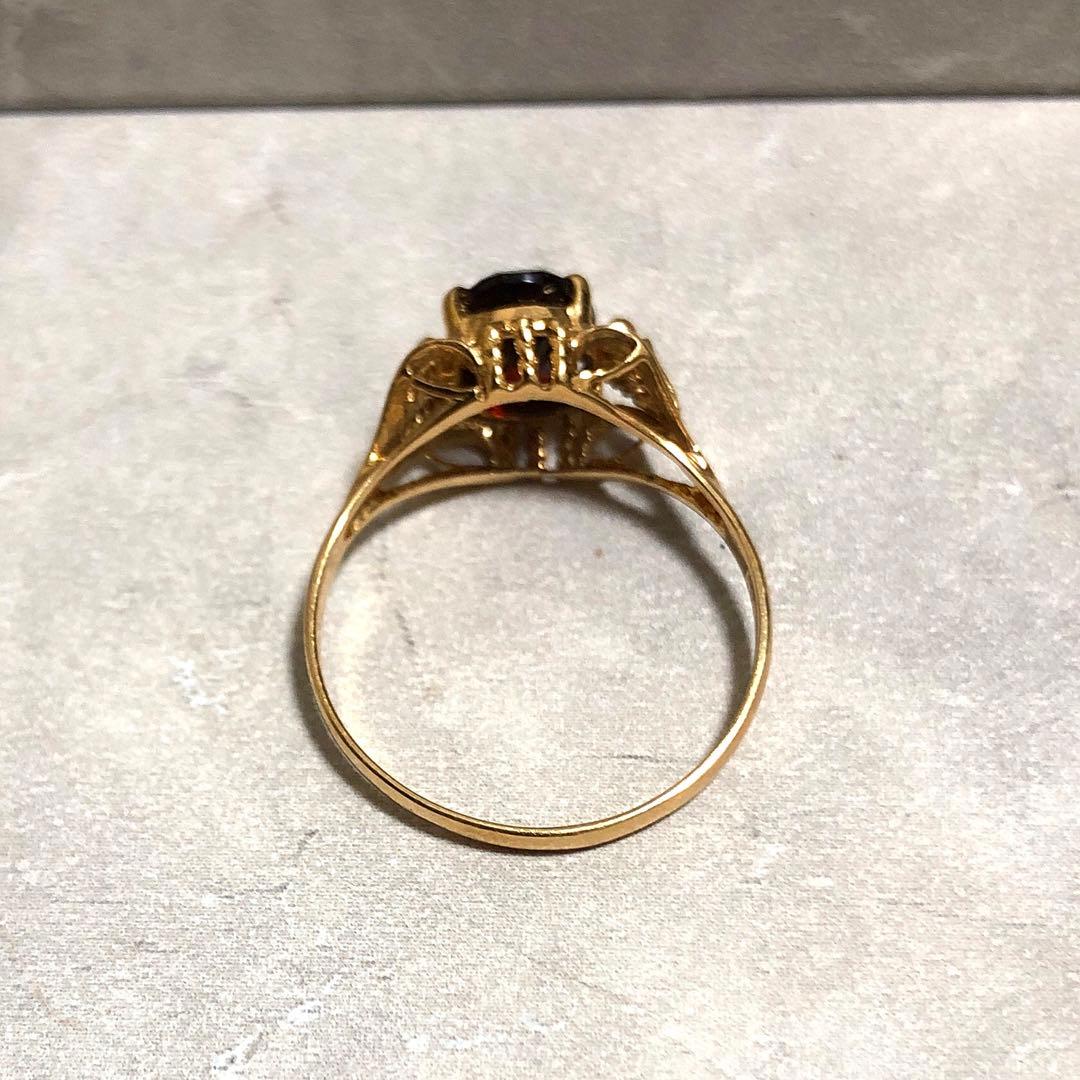 K18 石種不明 リング 11号