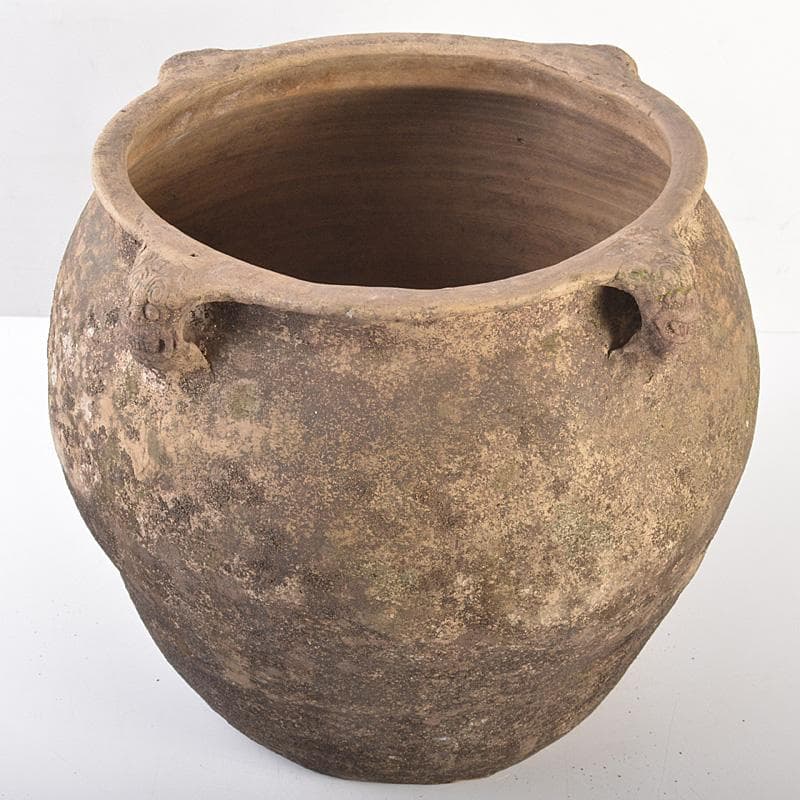 朝鮮美術　須恵器　新羅土器　新羅無釉土　四獣耳壺　M　R7540F