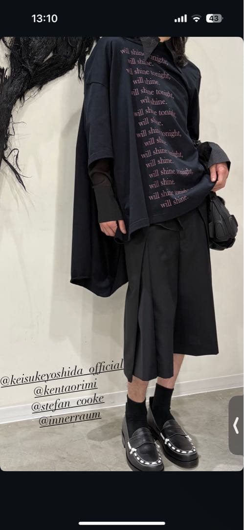 ORIMI オリミ WRAP SHORT SLACKS サイズ2