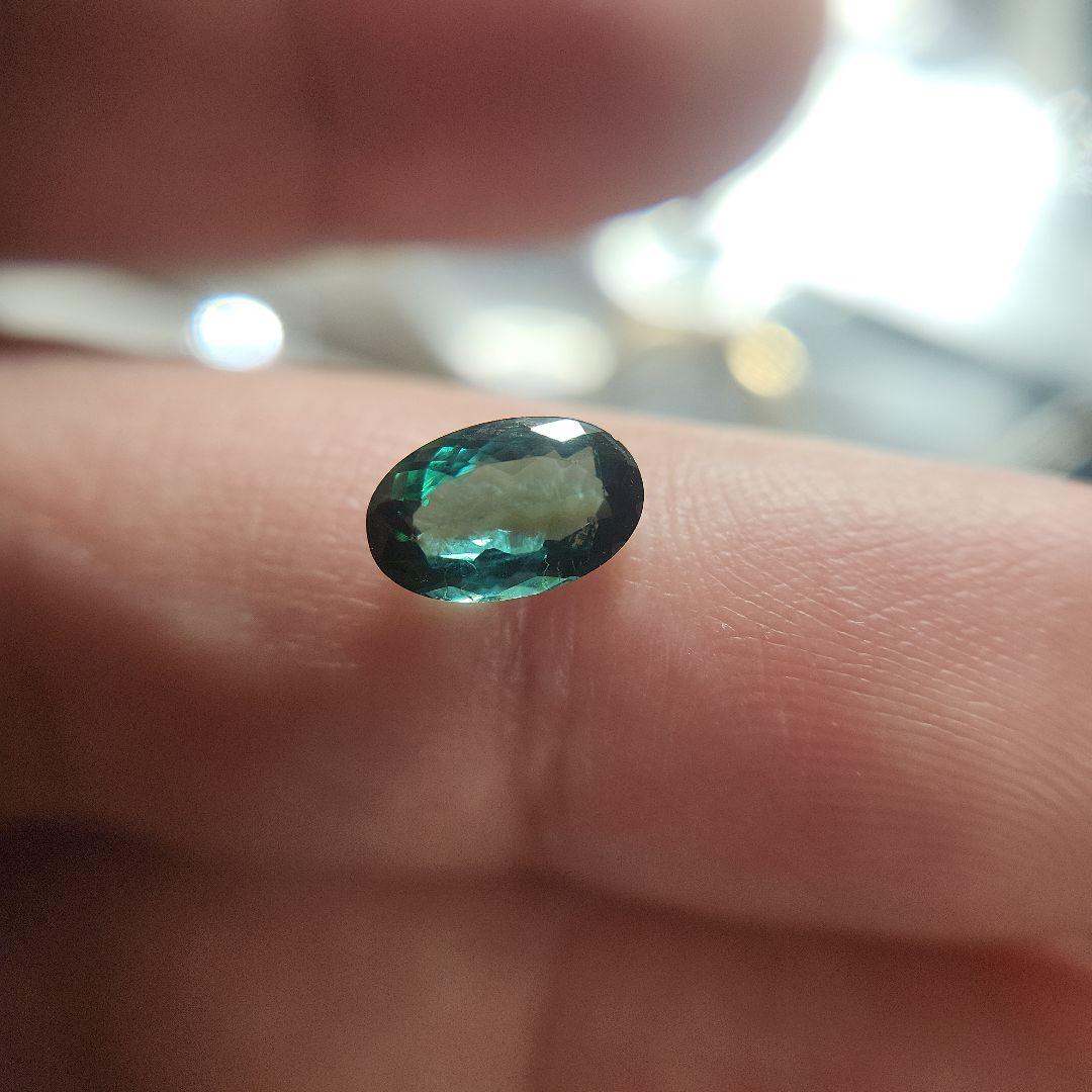 天然グリーンブルートルマリン 1.019ct