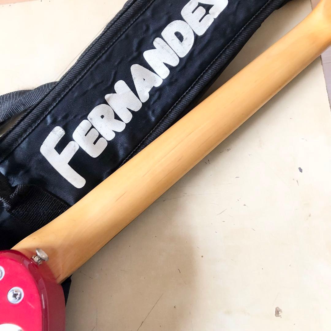 FERNANDES Zo-3 レッド 専用ソフトケース付