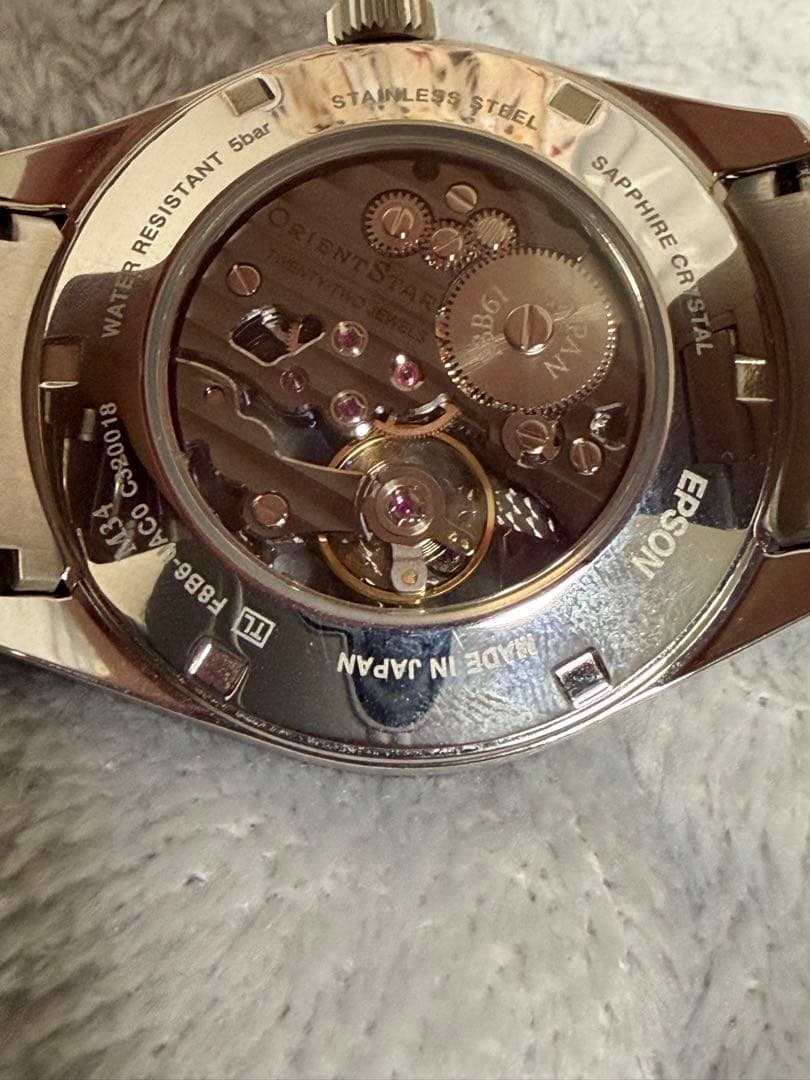 【未使用級】ORIENT STAR オリエントスター スケルトン 手巻き