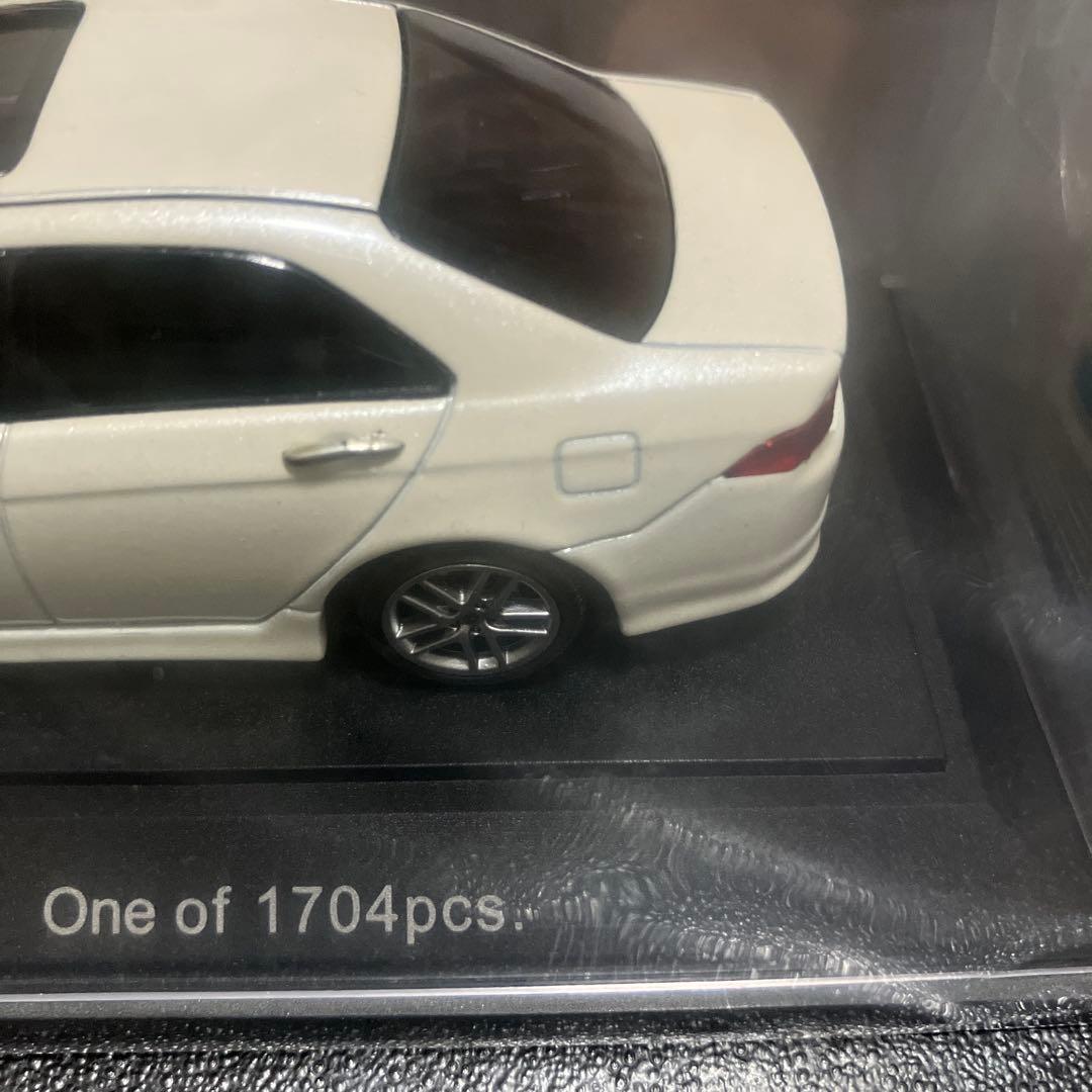 1/43 ホンダ　アコード　ユーロR　ミニカー　プレミアムホワイトパール