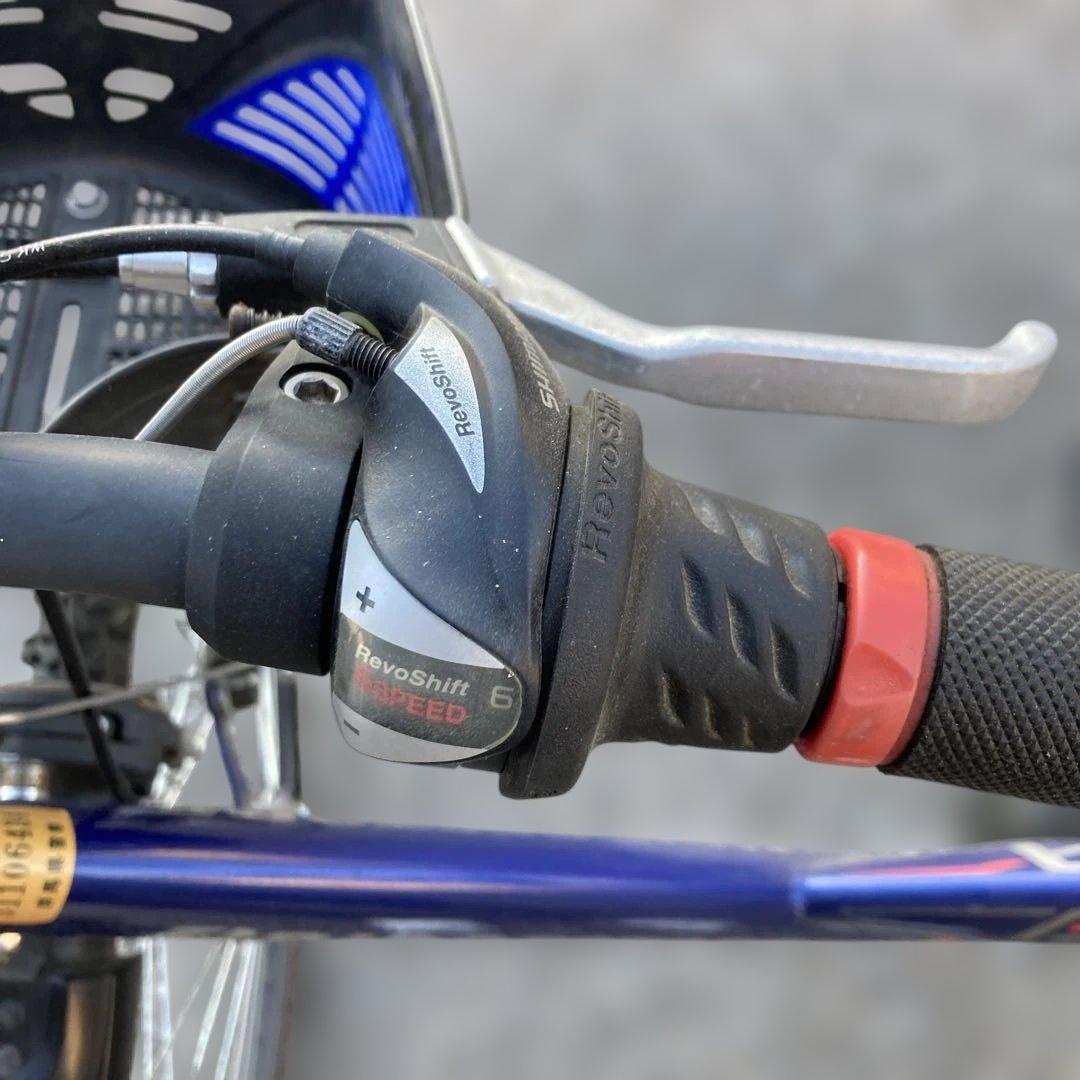 自転車 本体ブリヂストン　ブルー　小学高学年用　引き渡し可能な方限定群馬県邑楽郡