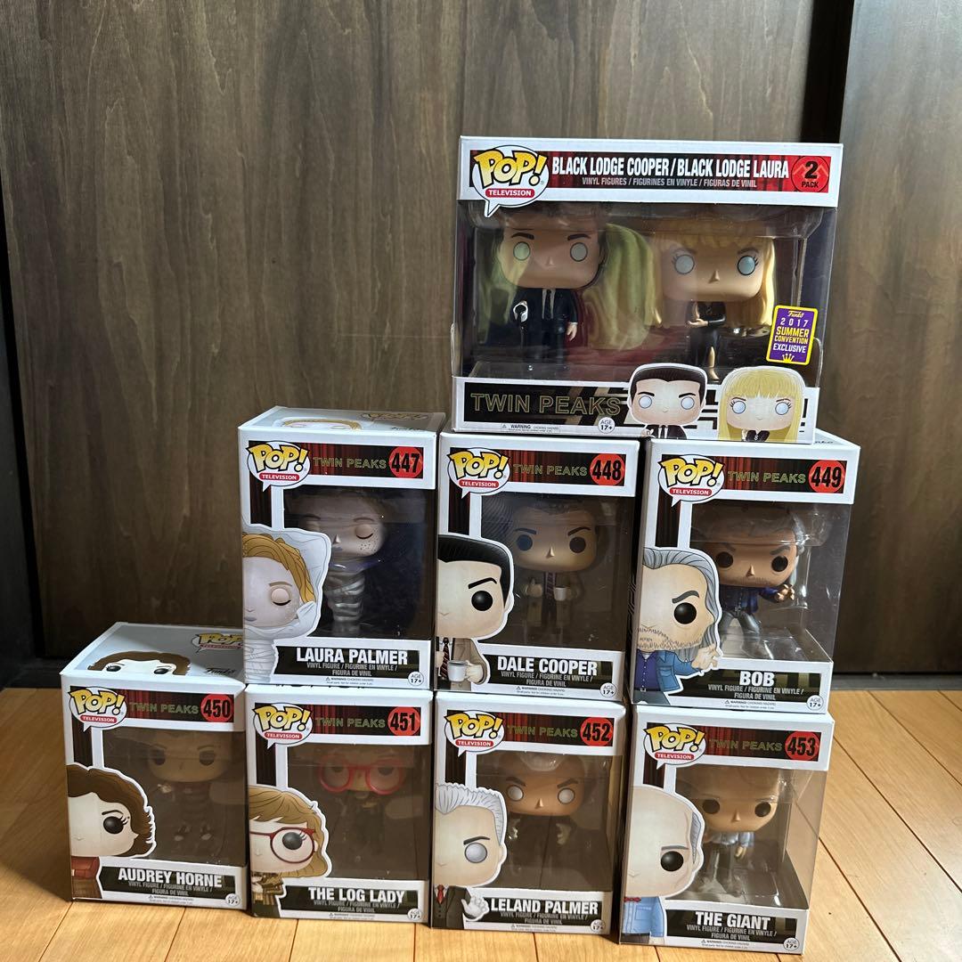 POP！ テレビジョンシリーズ『TWINPEAKS ツイン・ピークス』8体セット