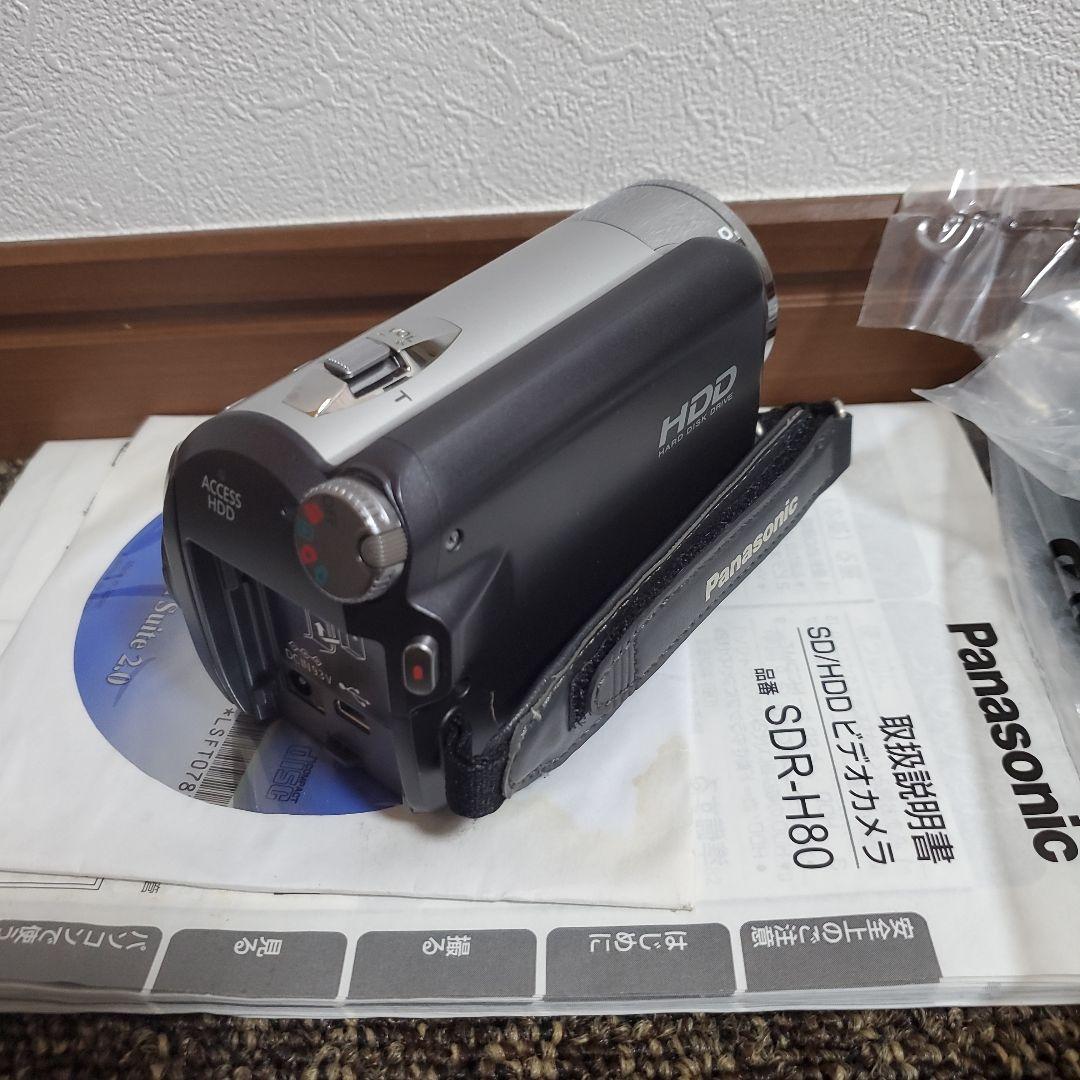 Panasonic パナソニック SDR-H80 SD/HDD ビデオカメラ