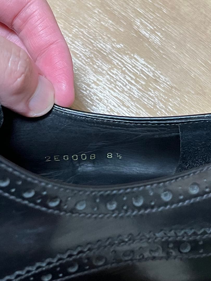 PRADA ウイングチップ レザーシューズ シャークソール ブーツ ローファー