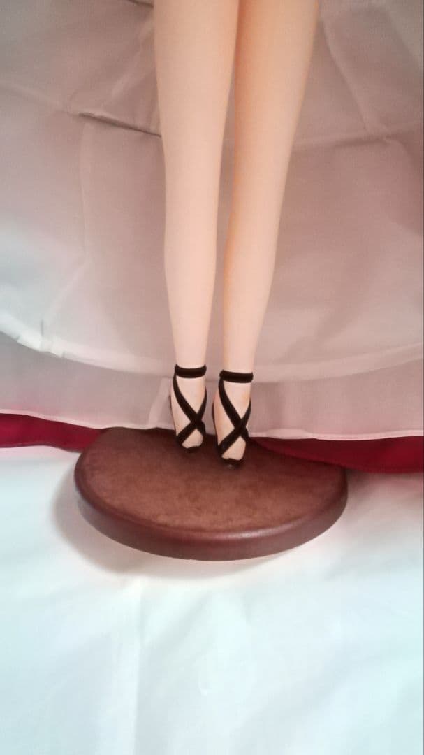 リボン　フランス人形　ヴィンテージ　約67cm