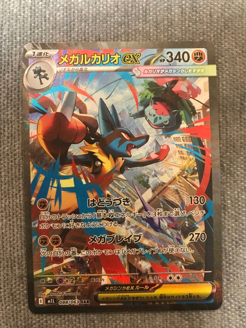 メガルカリオex & メガズルズキンex セット