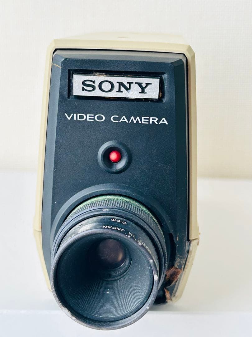 レア【51年前のポータブルカメラ】SONY AVC-1500本体+電源　ジャンク