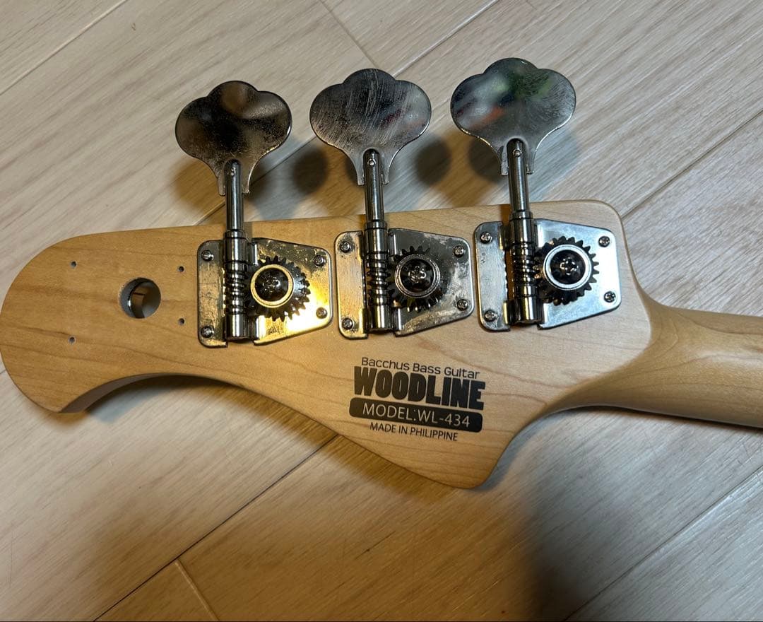 Bacchus エレキベース ネック　完全美品