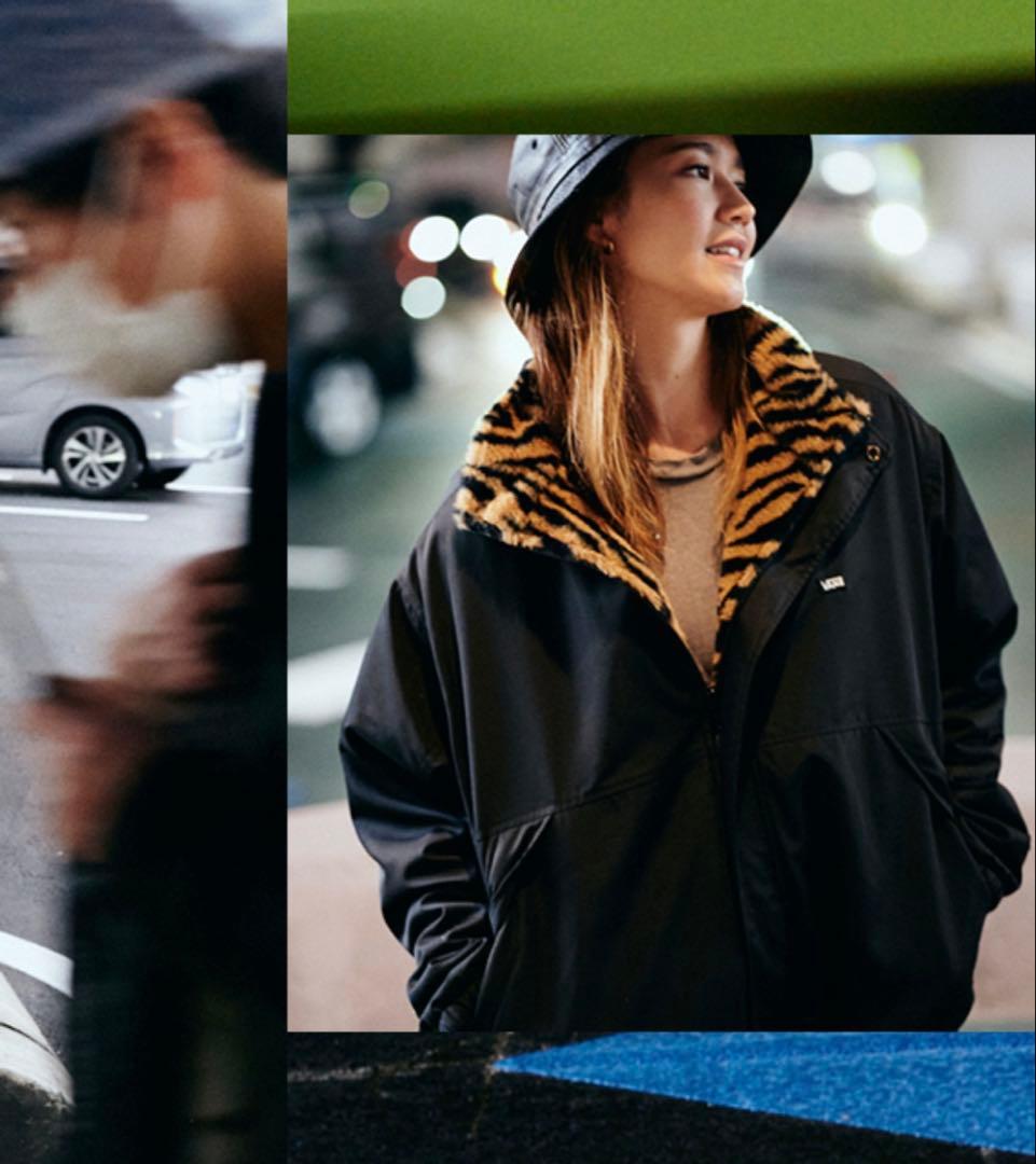 VANS×BILLY'S コラボ　リバーシブル　ボアジャケット