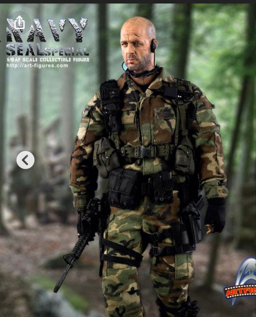 Special Forces Figure 1/6スケール ブルースウィリス