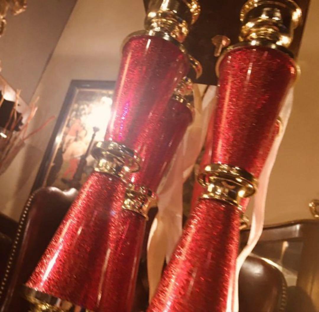 湯布院アンティーク 80'レトロビンテージ 高級トロフィー置物インテリア H83