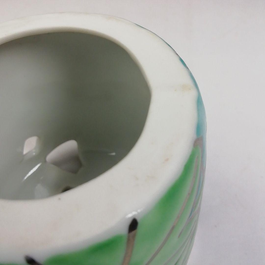 Ｔ９６４　蓋置　『青楓　蓋置』『高野昭阿弥 造』　共箱　茶道具