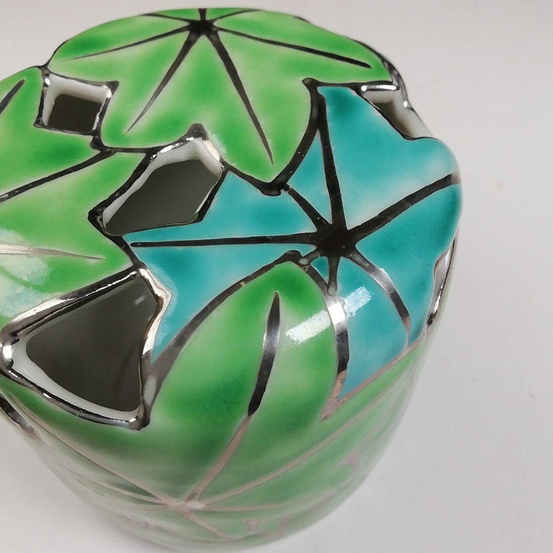 Ｔ９６４　蓋置　『青楓　蓋置』『高野昭阿弥 造』　共箱　茶道具