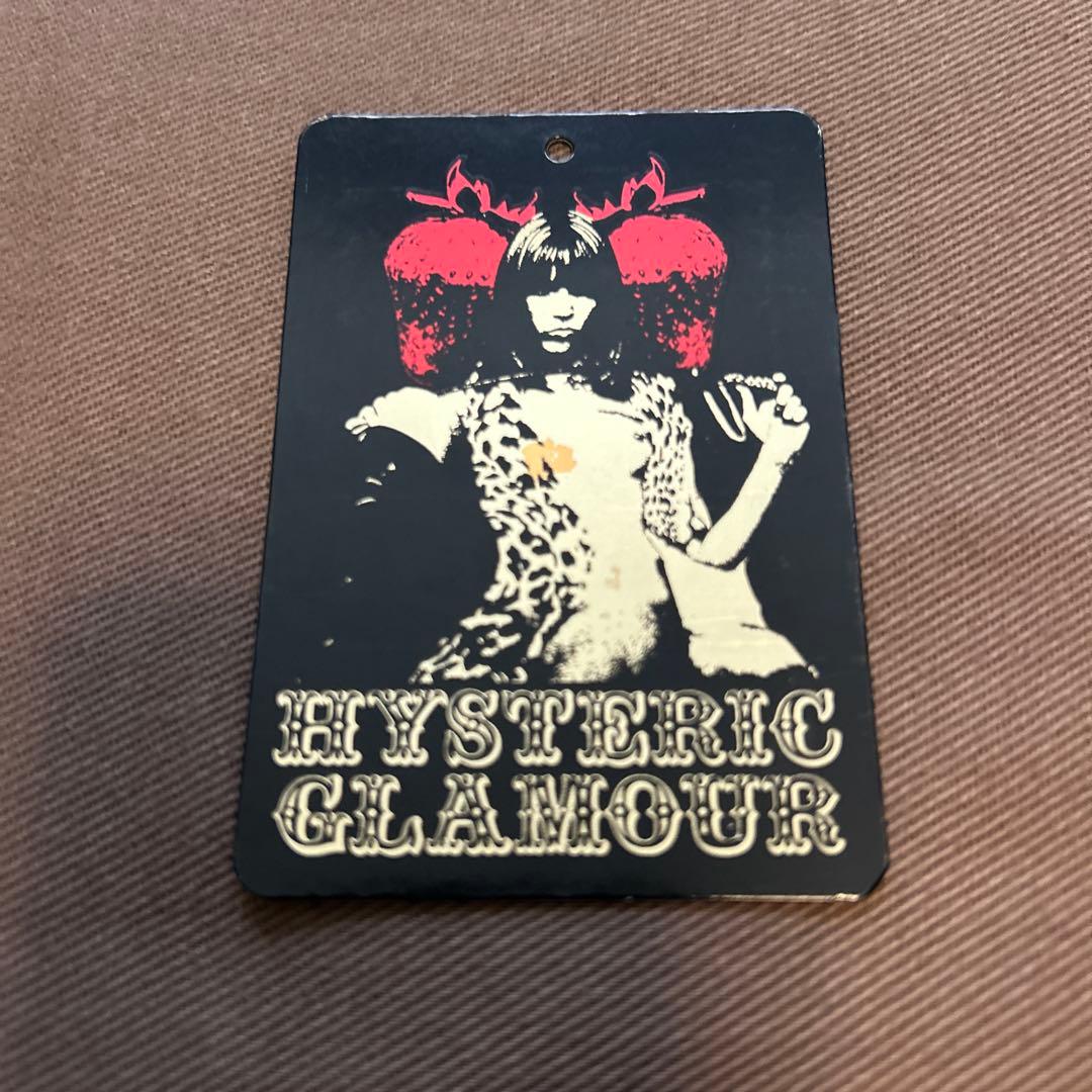 ヒステリックグラマー　グレー　レザー シングルライダースジャケット