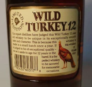 【ビンテージ】94年製ワイルドターキー 12年 ビヨンドデュプリケーション