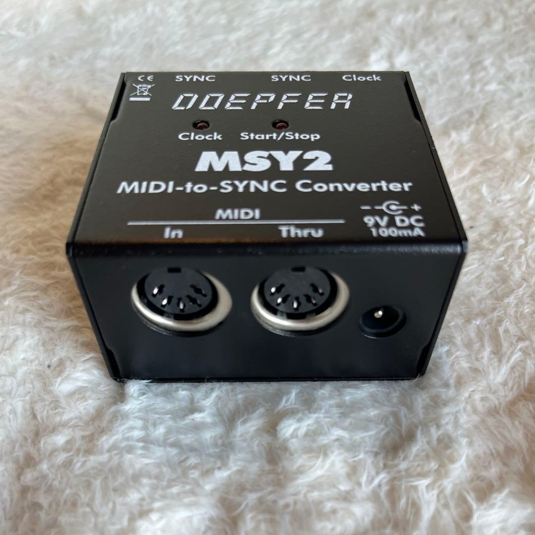 【美品】 DOEPFER MSY2 MIDI to SYNC converter