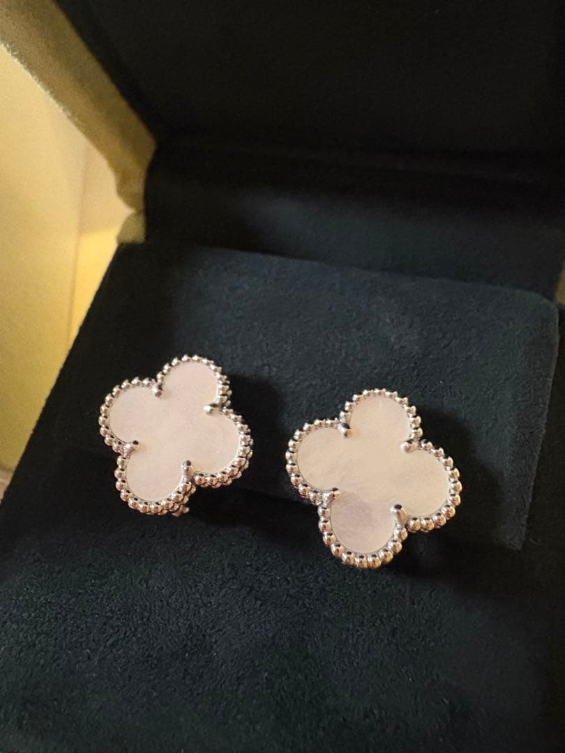 き*う様 Van Cleef & Arpels ヴィンテージアルハンブラ ピアス