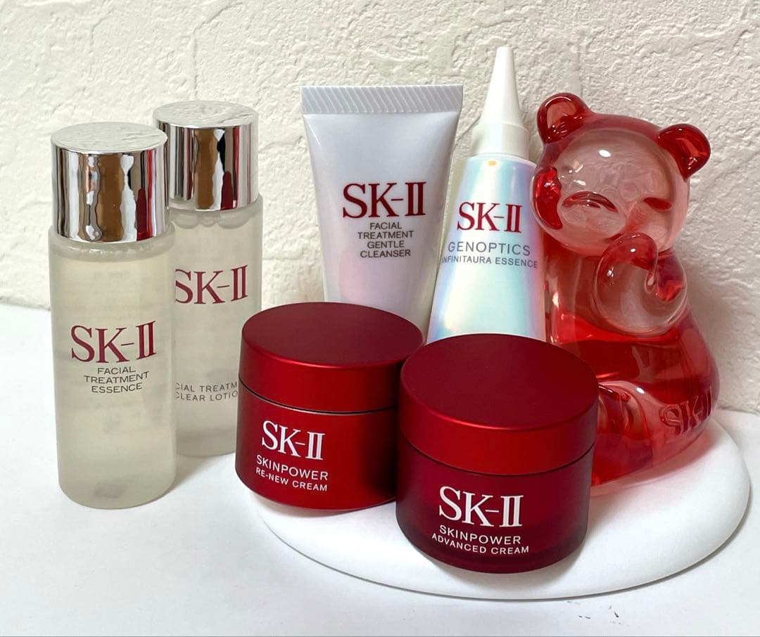 【未使用】SKⅡ / フェイシャルトリートメントエッセンス&お手入れセット（7点