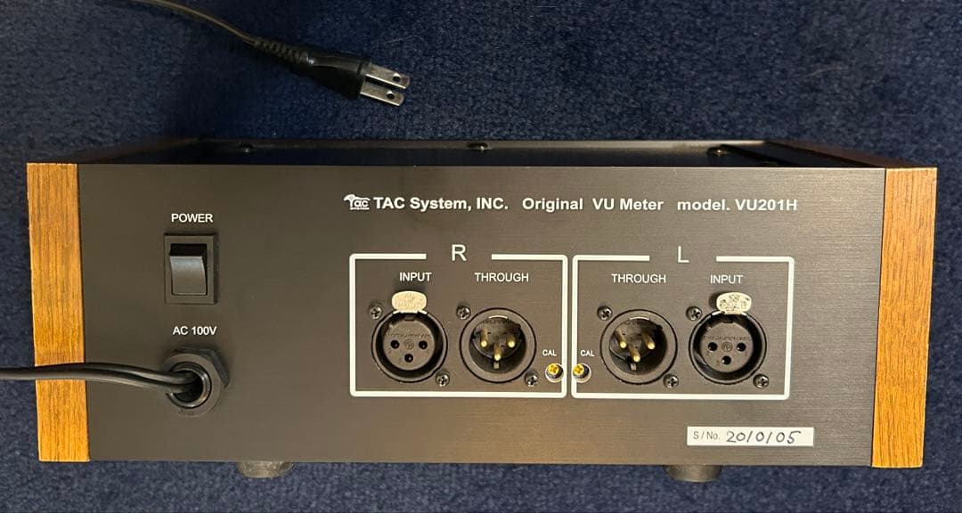 TAC SYSTEM VU201H sifam (VUメーター)