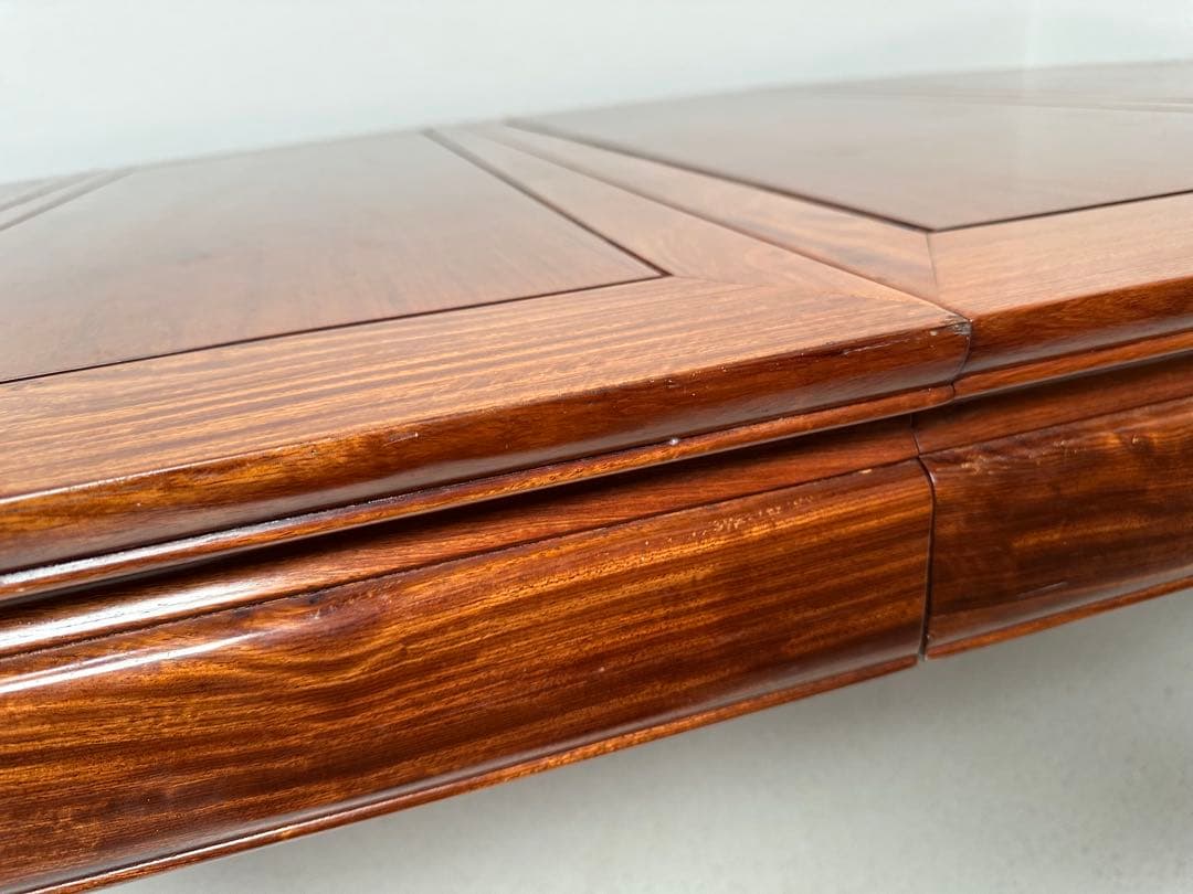 唐木無垢材 伸長 ダイニンテーブル エクステンションテーブル 花梨 ※.i1 ※