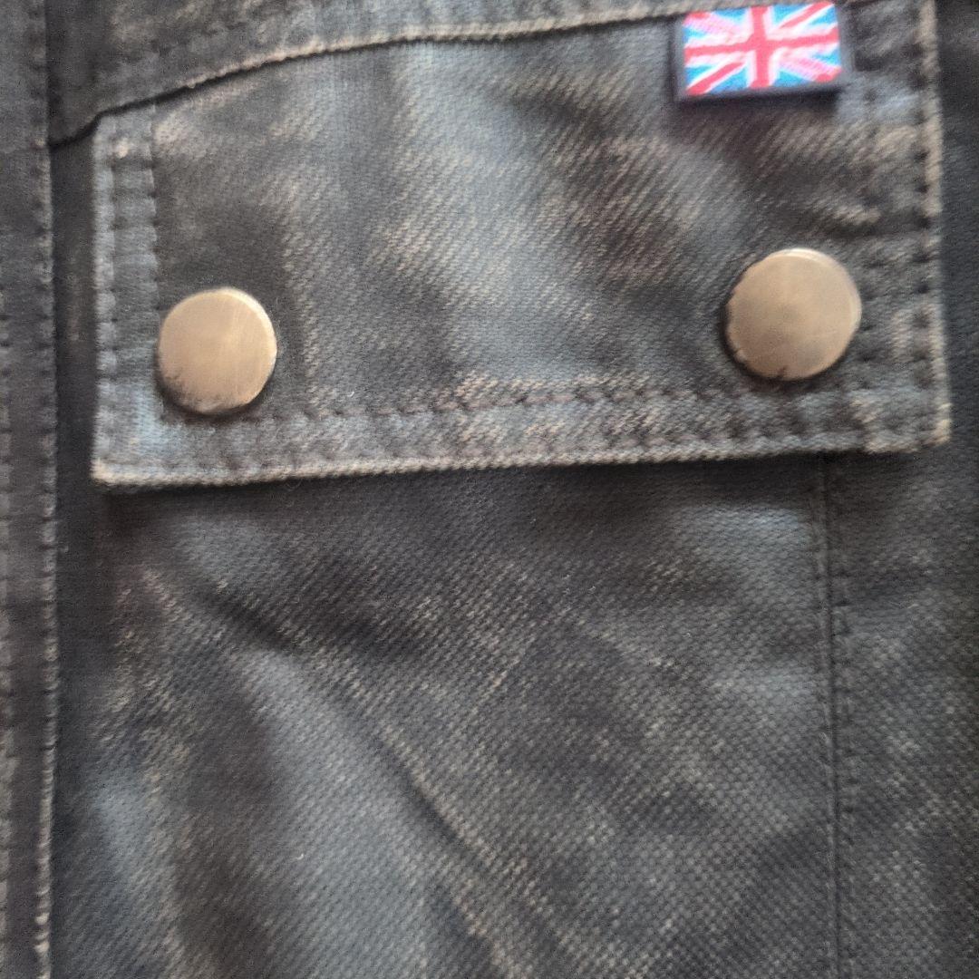 Belstaff Black Prince ワックスコットンライダースジャケット