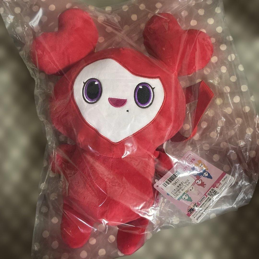 お値下げ！未使用　TWICE GIGO チェンブリー ぬいぐるみリュックGIGO