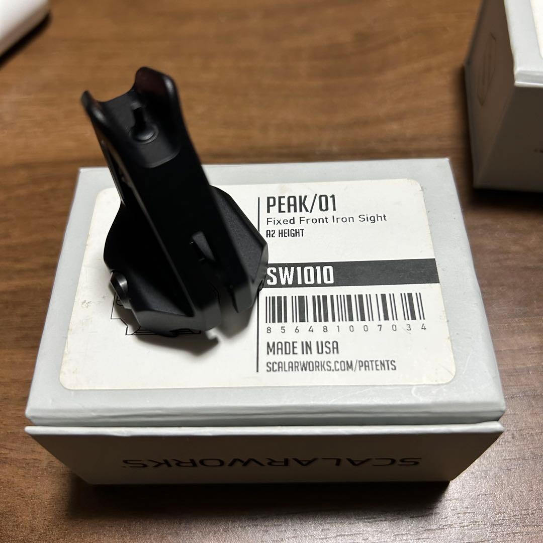 【実物】Scalarworks Peak/01 Iron Sight Set