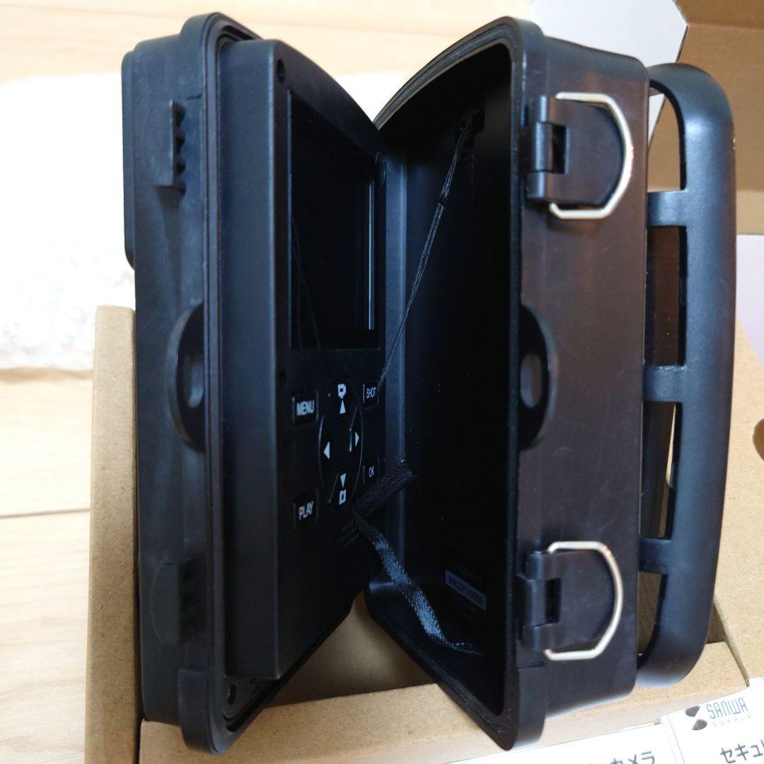 サンワサプライ　防犯カメラ　セキュリティカメラ400-CAM092 乾電池　動画